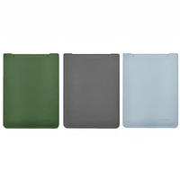 13.3/14/15/15.6/16 inch Laptop Stroage Bag Protective Case Splashproof Anti-scratch PU Leather Liner Sleeve Cover Laptop