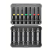 13PCS Multi-Functional Screw Extractor Set Double-Headed Wear-Resistant Chromium Vanadium Steel Rust-Proof for Stripped/