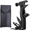 14 in 1 Multitool Hammer Adjustable Wrench Compact and Survival Gear with Pliers Saw and Bottle Can Opener Perfect Gift