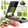 14-in-1 Vegetable Slicer Multifunctional Eco-Friendly Compact Kitchen Tool with Stainless Steel Blades Perfect for Effic