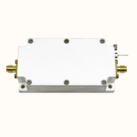 1.42GHz 1420MHz RF Power Amplifier Module 15W Output 40dB Gain CNC Cavity Microwave Amplifier Module for High-Frequency
