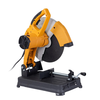 14"/355mm Cut Off Machine 2400W Motor 3800 RPM High Performance Metal Cutting Tool Yellow EU Plug