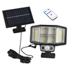 146LED 161LED Solar Lamps PIR Motion Sensor Remote Control Outdoors Solar Light Garden IP65 Waterproof Courtyard Sunligh