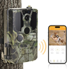 14MP Wildlife Trail Hunting Camera 4G Live Stream Support 2.7K HD Video Resolution Waterproof Motion Detection Dual PIR