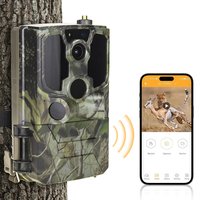 14MP Wildlife Trail Hunting Camera 4G Live Stream Support 2.7K HD Video Resolution Waterproof Motion Detection Dual PIR