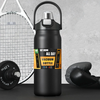 1500ml Large Capacity Portable Thermos Bottle with Straw,  304 Stainless Steel,  Thermal Mug,  Cup,  Coffee Cup,  Sports Flas