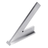 150x100mm 45 Degree DIN875-2 Angle Corner Square Ruler Wide Base Gauge Woodworking Tool