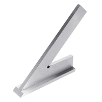 150x100mm 45 Degree DIN875-2 Angle Corner Square Ruler Wide Base Gauge Woodworking Tool