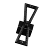 1:5/1:8 Aluminum Alloy Dovetail Joint Hinge Gauge Marking TemplateWoodworking Tool High Strength Wear-Resistant