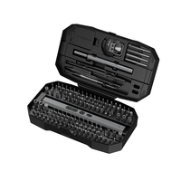 153-in-1 Electric Screwdriver Set 3 Speed Adjustable 650mAh Rechargeable Battery 4 LED Lighting 200rpm Versatile Torque