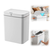 15L Automatic Trash Can with Smart Sensor Easy Fast Packing Non-contact Trash Can with Lid Waterproof Sensor Trash Can f