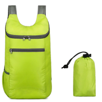 15L Waterproof Folding Backpack Ultralight Camping Backpack Outdoor Daypack Men Women Foldable Traveling Hiking Cycling