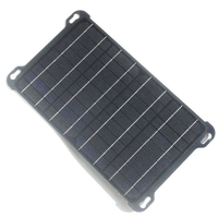 15W 5V/18V ETFE Solar Panel Mobile Phone Battery Charger Type-C USB DC Output Waterproof