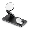 15W Magnetic Foldable Wireless Charger Fast Wireless Charging Stand for Smart Phones for iPhone 16 16 Pro 15 14 13 Pro M