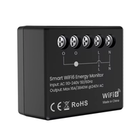 16A Tuya WiFi6 Smart Energy Meter Power Monitor Electricity Statistics APP Remote Control Works with Alexa Google Home