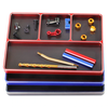 1/8 1/10 Model RC Car Metal CNC Four-Grid Simple Screw Tray Storage Box Metal Nut Screw Tray