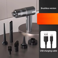 1800mAh Portable Wireless Handheld Vacuum Cleaner 15000PA Strong Suction Multifunctional Vacuum Cleaner for Car Home Cle