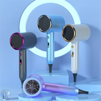 1800W Hair Dryer With 3 Heat & Speed Settings Compact Lightweight Design Negative Ion Technology Fast Hair Dry