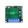 1800W PWM Dual Channel Motor Driver Board Module DC Motor Driver Speed Regulator with Heat Sink Speed Control for DIY Ro