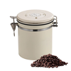 1.8L Stainless Steel Coffee Bean Container with Date Display and Spoon Sealed Coffee Container Food Storage Container fo