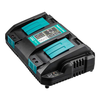 18V 3A Quick Charger for Makita Batteries Compatible with BL1415 BL1830 BL1850 100-260V US/EU Plug Lightweight and Porta