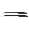 1pair PUDU 230mm Carbon Fiber Main Rotor Blade Propeller For RC Helicopter
