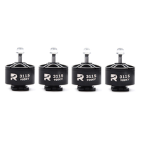 1PC / 4PCS 3115 900KV 3-6S Brushless Motor for 10 Inch RC FPV Racing Drone
