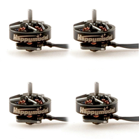 1PC / 4PCS Happymodel RS1102 1102 10000KV 13500KV 2S Brushless Motor 1.5mm Shaft for Mobula7 O4 Micro RC FPV Racing Dron