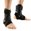 1pc Ankle Support Leather Strap Foot Protection Soft Breathable Easy to Adjust Anti-Sprain Fitness Knee Pad for Cycling