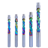 1pc DLC Coating Milling Cutter Solid Carbide Bearing Guided Trim Bit 2 Flutes Spiral Flush Trim 8MM Shank Woodworking En