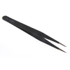 1PC ESD10/11/12/13/14/15MM Stainless Steel Tweezer Industrial Curved Straight Repair Tools Tweezer