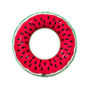 1pc Watermelon Inflatable Pool Float Circle Summer Swimming Ring for Kids Adults Giant Swimming Float Air Mattress Beach