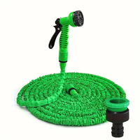 1PCS Expandable Garden Hose Flexiable Water Hose With 7 Function Nozzle Lightweight Retractable Garden Hose For Outdoor