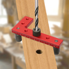 2-10mm Dowel Jig Square Center Finder Woodworking Tools Drill Guide for Straight Holes Self Centering Line Scriber