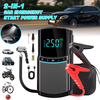2 In 1 1000A Car Jump Starter Air Compressor 150PSI Multi-functional Tire Inflator Battery Booster with LED Digital Disp