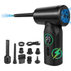 2 In 1 6000mAh Cordless Portable Digital Display Air DusterBlower Vacuum Cleaner Portable Car Vacuum Cleaner Compresse
