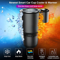2 In 1 Car Cooling Heating Cup Smart Quick Hot Cold Cup Portable Car Cold Water Cup Holder Car RefrigeratorBeverage Ho