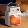 2 In 1 Mist Humidifier Heater High Power 1200W Overheating & Tip-Over Protection Fast Heating Smart Electric Heater for
