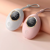 2 in 1 Portable Mini Hand Warmer USB Rechargeable 2000mAh Power Bank Heater 3 Temperature Adjustment Digital Display Han