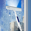 2 In 1 Spray Window Cleaner Window Squeegee With Spray Bottle 130cm Long Pole For Window Cleaning At Home And Glass Clea
