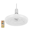 2-in-1 Three-speed Mode LED Fan Light LED Lamp Bead E27 Screw Fan Light Remote Control Wall Control Bedroom Light Fan Ce