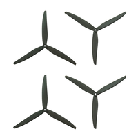 2 Pairs Gemfan 1270 Cinelifter 12 Inch 3-Blade Glass Fiber Propeller for FPV Racing RC Drone