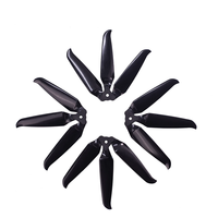 2 Pairs Gemfan 8041F 8041 8inch 3-Blade / 2-Blade Foldable Propeller Glass Fiber Nylon 5mm Holefor Long Range FPV Raci