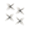 2 Pairs HQProp Micro Whoop Prop 40mmx4 40mm 4-Blade Propeller 1.0mm Shaft for TinyWhoop RC Drone FPV Racing