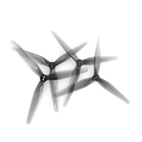 2 Pairs HQProp T6X2.5X3 6 Inch 3-blade Light Grey Poly Carbonate Propeller CW CCW for RC Drone FPV Racing Multirotor