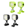 2 Pcs Rechargeable Shoe Lights USB Rechargeable Headlights for shoes 5 Light Modes Flashlight for Night Walking Camping