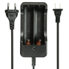 2 Slots EU/US Plug Charger for 18650 Battery