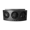 2-Speed Car Exhaust Fan 3-Head Cooling Fan Car Air Purifier Radiator Fan Window Vent Cool Ventilation Cooling Fan for El