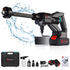 20000/30000mah 500W 100Bar Cordless Portable High Pressure Car Washer Washing Cleaner Machine Water Gun EU Plug