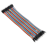 200pcs 20cm Male to Male Color Breadboard Jumper Cable Dupont Wire